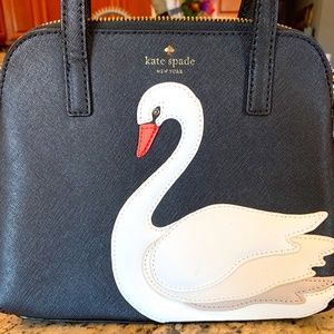 Kate Spade Swan Leather Handbag